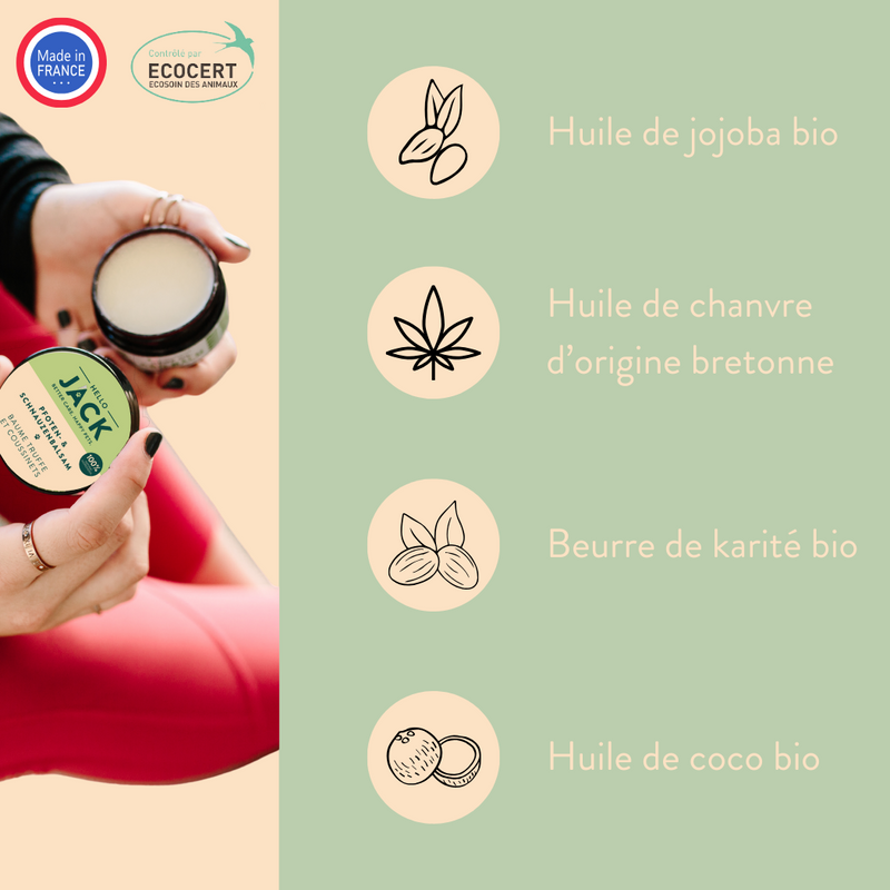 Baume bio truffe et coussinets